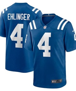 Sam Ehlinger 4 Indianapolis Colts Game Jersey - Royal