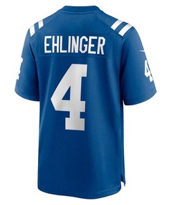 Sam Ehlinger 4 Indianapolis Colts Game Jersey - Royal