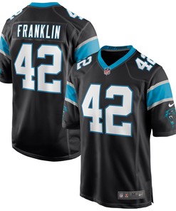Sam Franklin Carolina Panthers Game Jersey - Black Nfl
