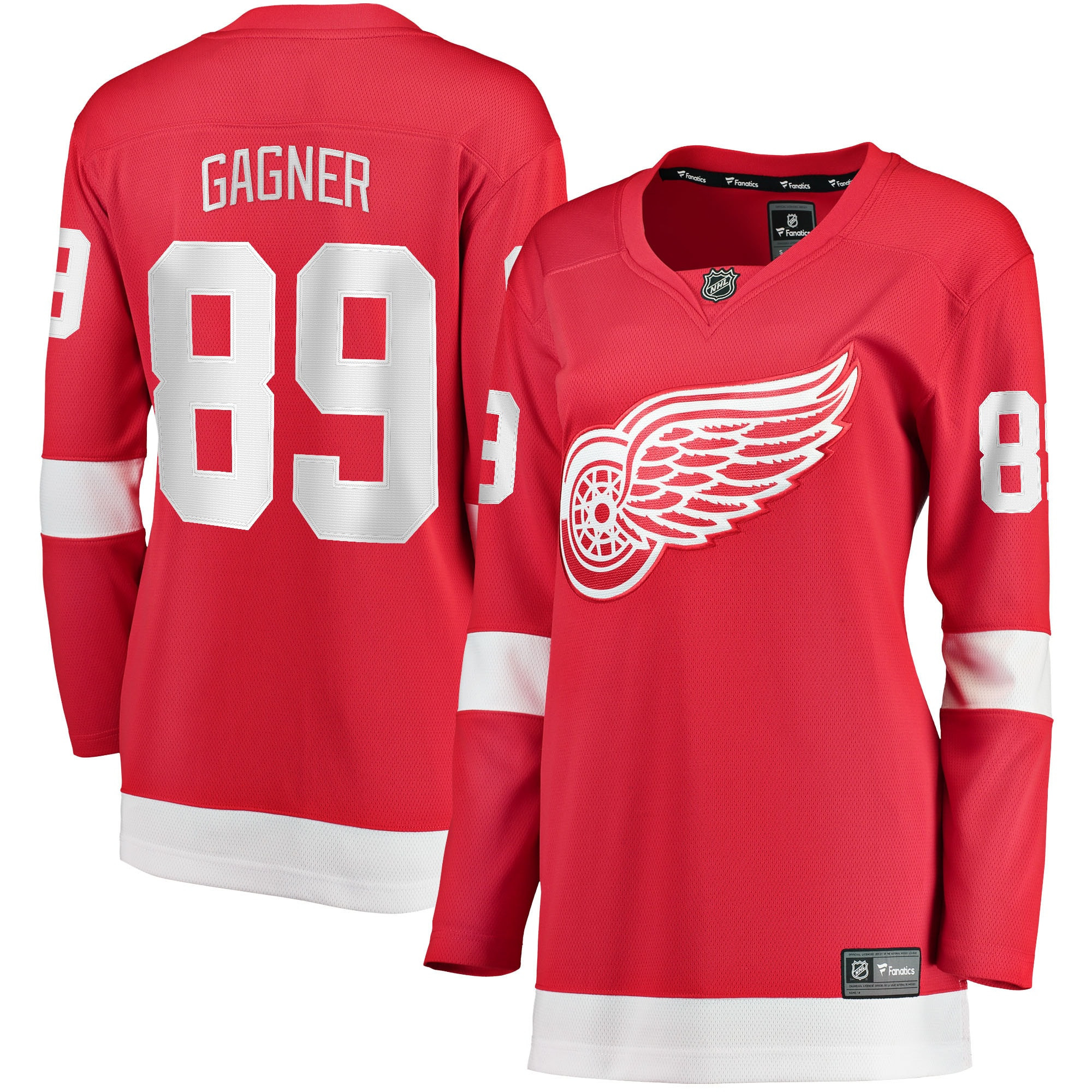 Sam Gagner Detroit Red Wings Fanatics Branded Womens Home Breakaway Player Jersey - Red Nhl