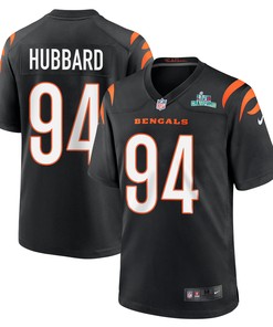 Sam Hubbard 94 Cincinnati Bengals Super Bowl LVII Champions Men Game Jersey - Black