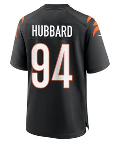 Sam Hubbard 94 Cincinnati Bengals Super Bowl LVII Champions Men Game Jersey - Black