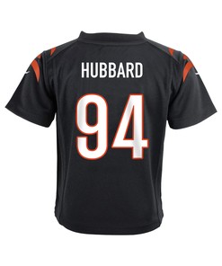 Sam Hubbard 94 Cincinnati Bengals Super Bowl LVII Champions Youth Game Jersey - Black
