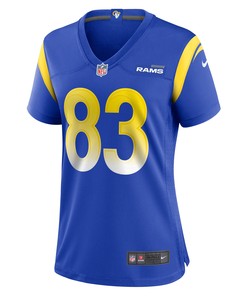 Sam James 83 Los Angeles Rams Women's Home Game Jersey - Royal