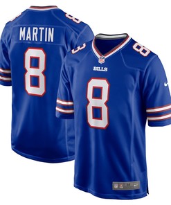 Sam Martin Buffalo Bills Game Player Jersey - Royal