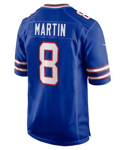 Sam Martin Buffalo Bills Game Player Jersey - Royal