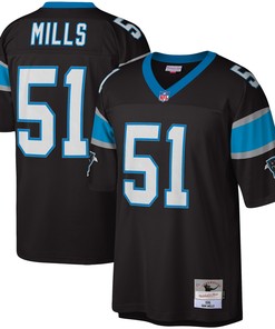Sam Mills Carolina Panthers Mitchell & Ness Legacy Replica Jersey - Black Nfl