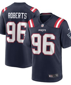 Sam Roberts New England Patriots Game Player Jersey - Navy