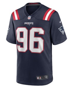 Sam Roberts New England Patriots Game Player Jersey - Navy
