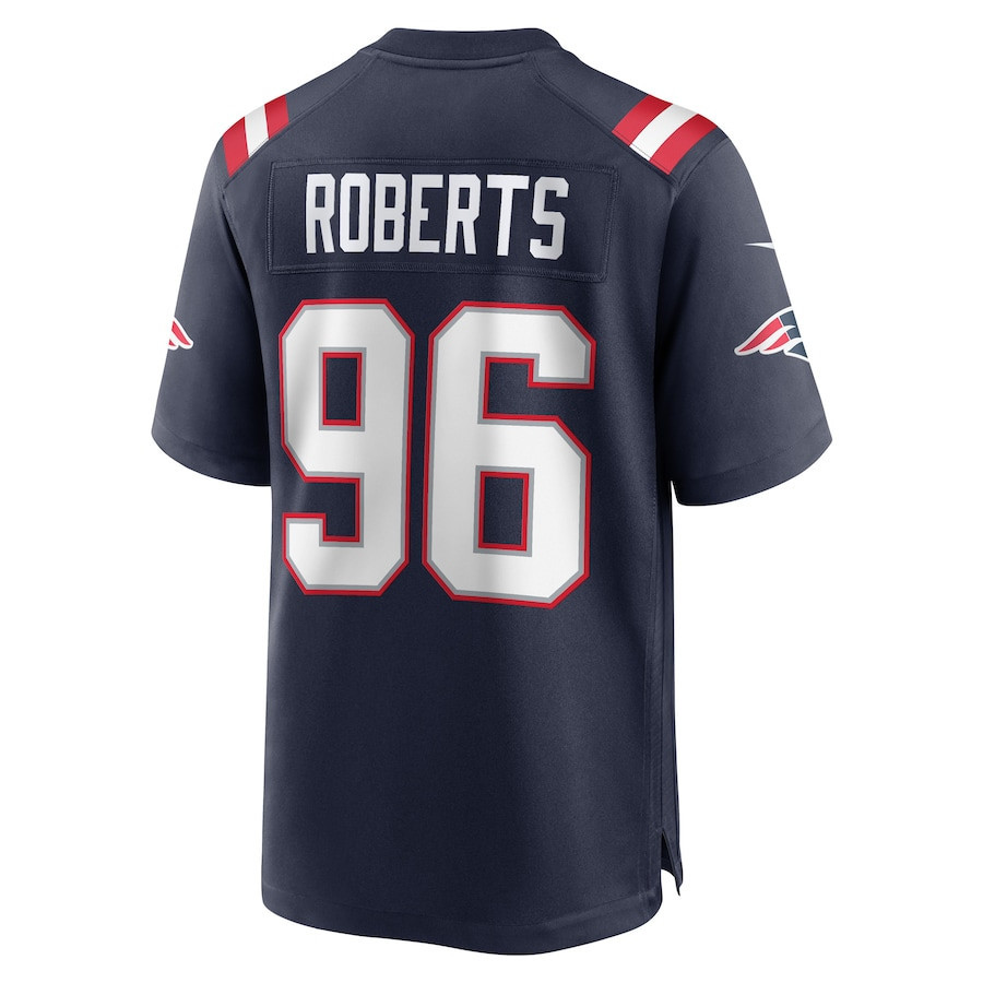 Sam Roberts New England Patriots Game Player Jersey - Navy
