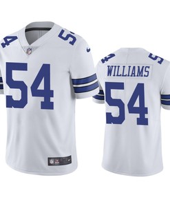 Sam Williams 54 Dallas Cowboys White Vapor Limited Jersey
