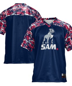 Samford Bulldogs Football Jersey - Navy Ncaa