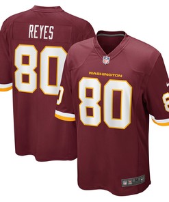 Sammis Reyes Washington Football Team Game Jersey - Burgundy Nfl