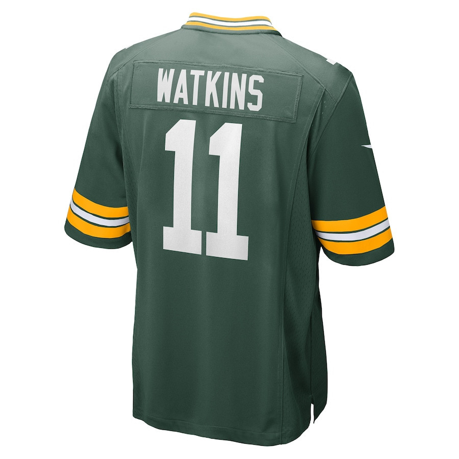 Sammy Watkins 11 Green Bay Packers Game Player Jersey - Green
