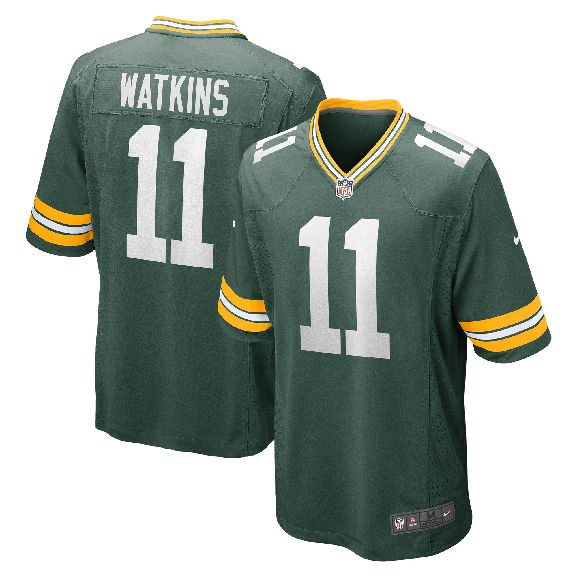 Sammy Watkins Green Bay Packers Game Player Jersey - Green Nfl
