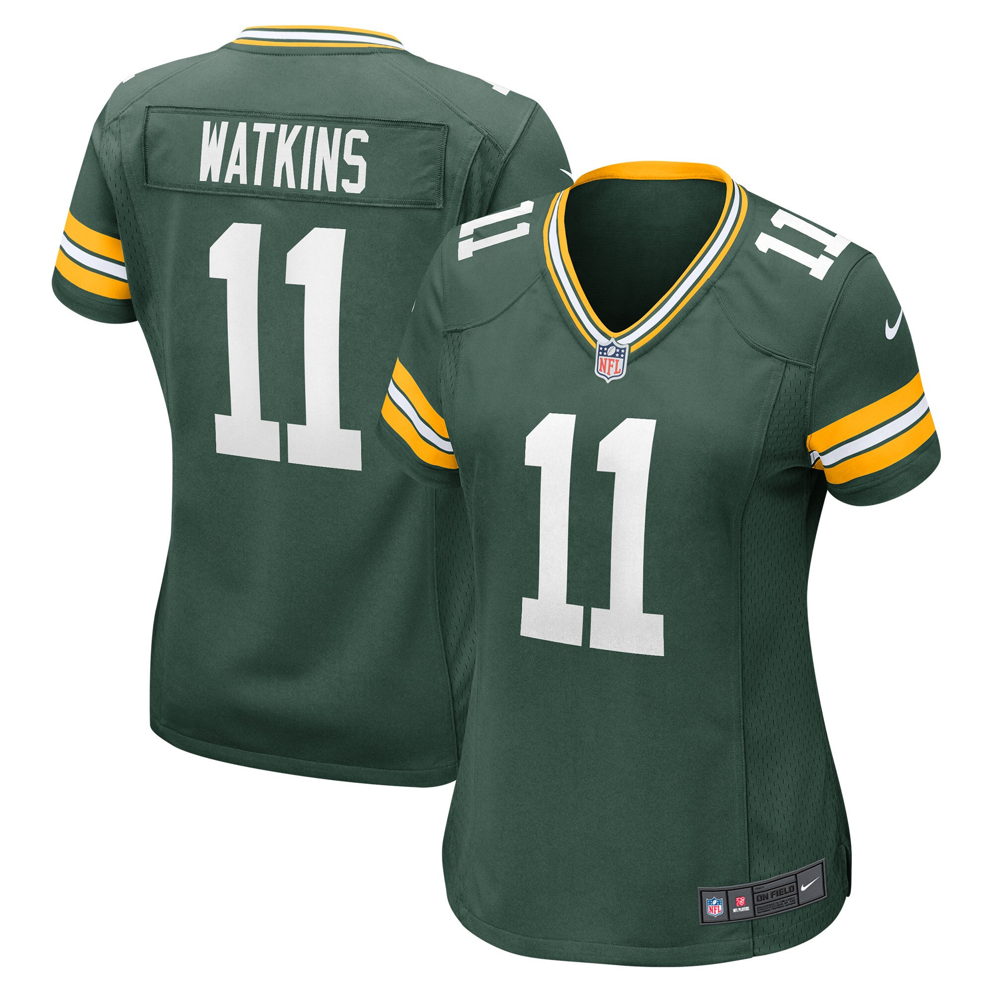 Sammy Watkins Green Bay Packers Womens Player Game Jersey - Green Nfl
