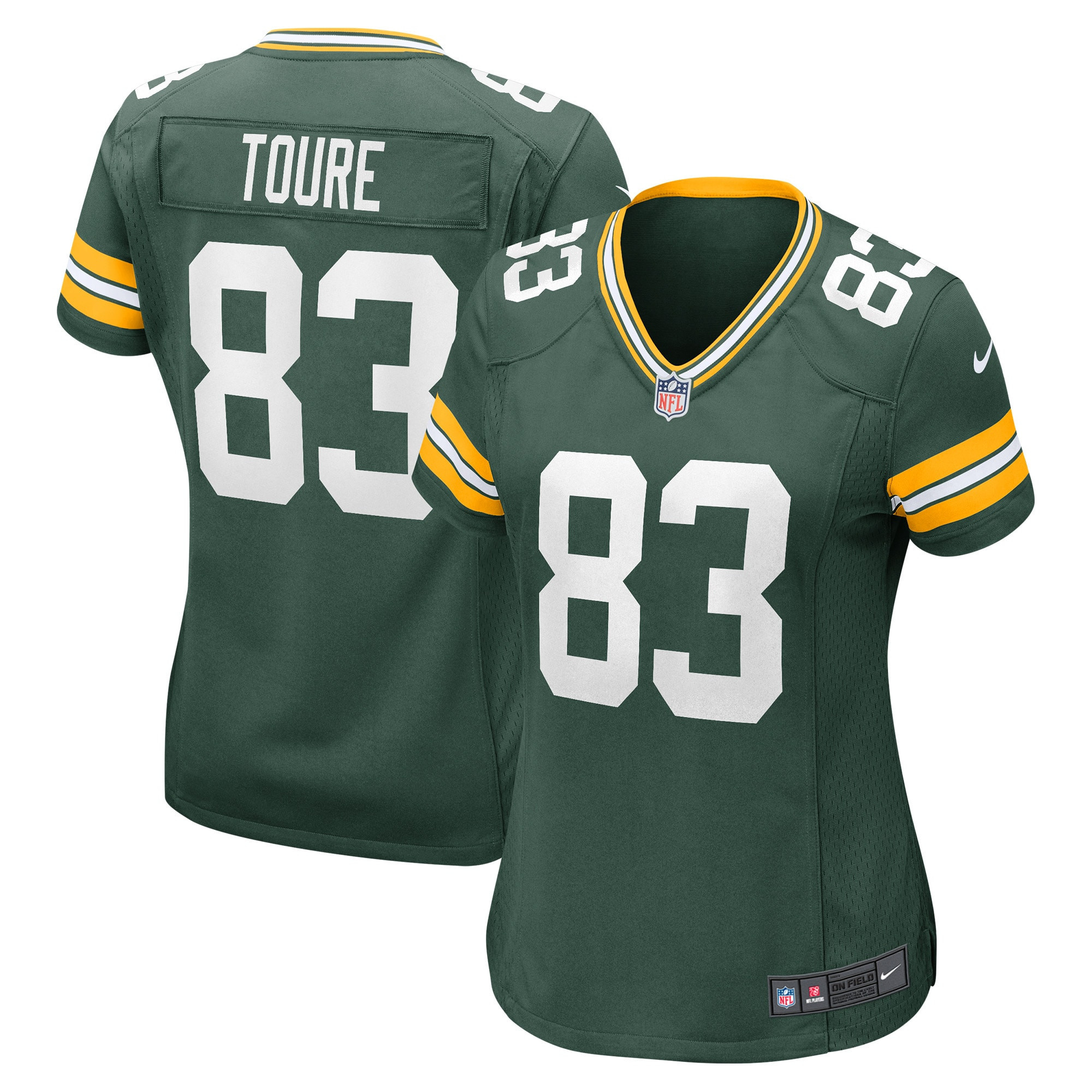 Samori Toure Green Bay Packers Womens Player Game Jersey - Green Nfl