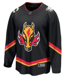 Samuel Honzek #29 Calgary Flames 2023 NHL Draft Alternate Men Jersey - Black
