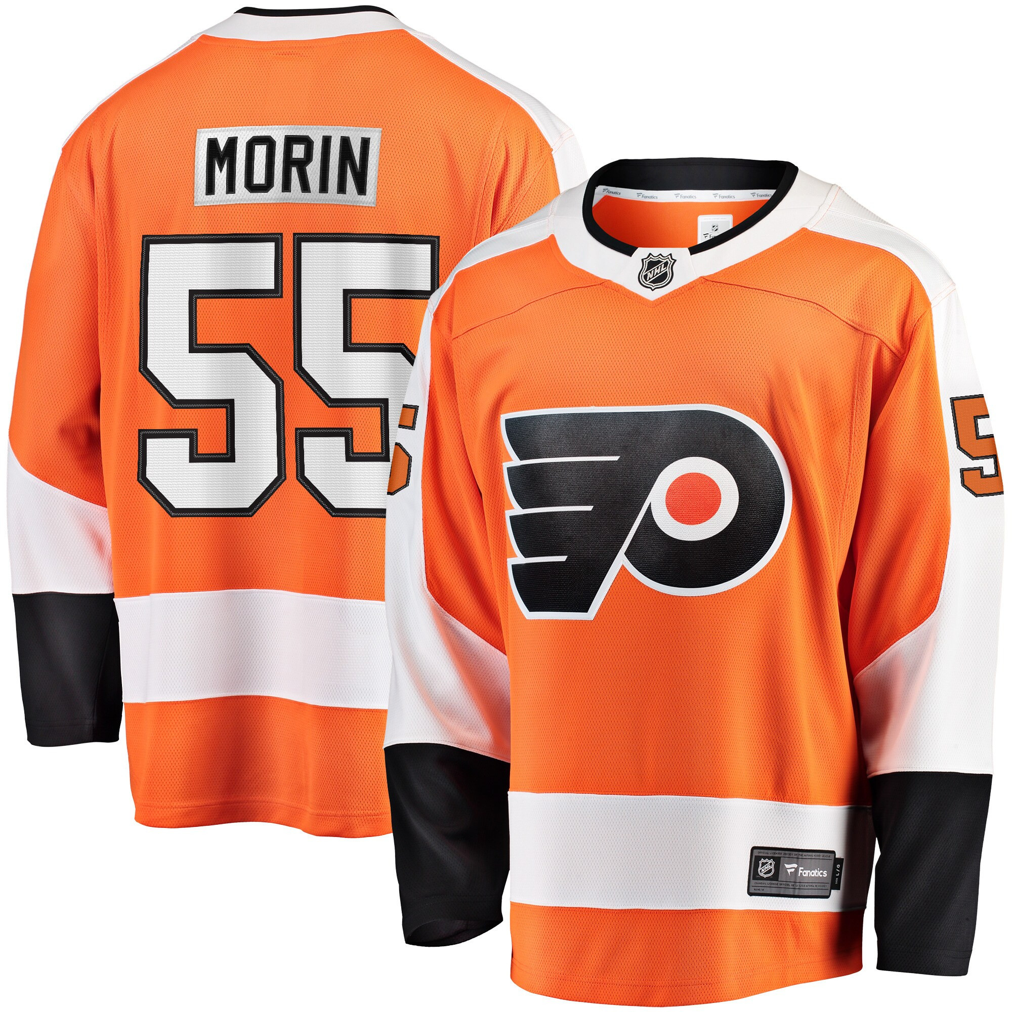 Samuel Morin Philadelphia Flyers Fanatics Branded Breakaway Player Jersey - Orange Nhl