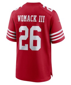 Samuel Womack III San Francisco 49ers Game Player Jersey - Scarlet