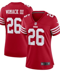 Samuel Womack III San Francisco 49ers Women's Game Player Jersey - Scarlet
