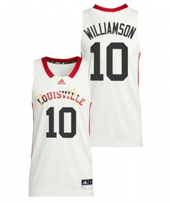Samuell Williamson 10 Louisville Cardinals 2022 Basketball Honoring Black Excellence Men Jersey - White