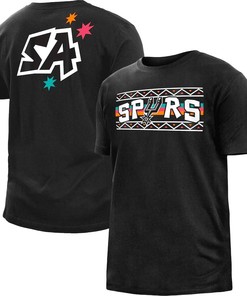 San Antonio Spurs New Era 2022/23 City Edition T-Shirt - Black