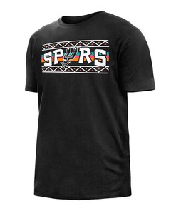 San Antonio Spurs New Era 2022/23 City Edition T-Shirt - Black