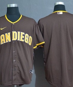 San Diego Padres 2020 Mlb Dark Brown Jersey