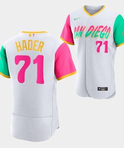San Diego Padres 2022-23 City Connect Josh Hader 71 White Jersey