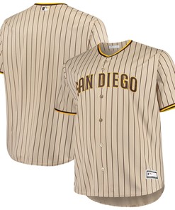 San Diego Padres Big & Tall Road Replica Team Jersey - Brown Mlb