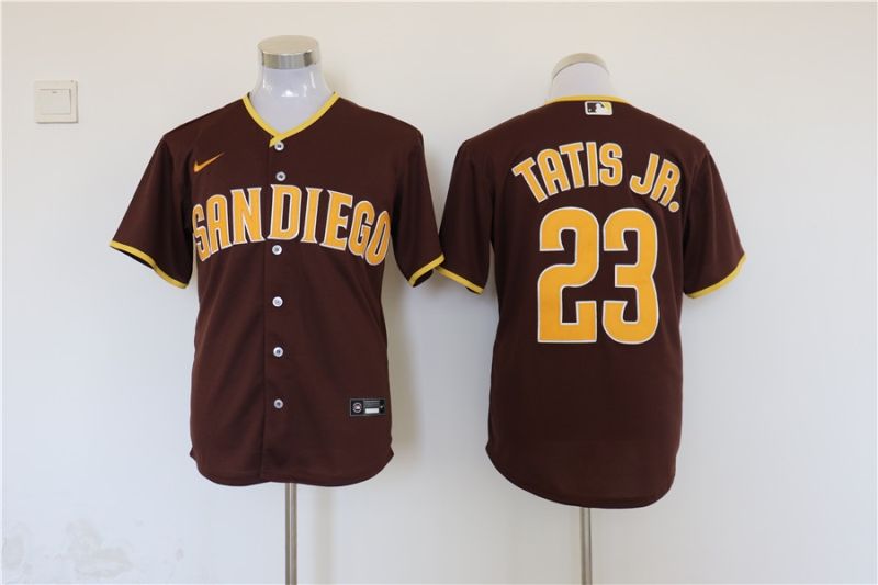 San Diego Padres Fernando Tatis #23 2020 Mlb Brown Jersey