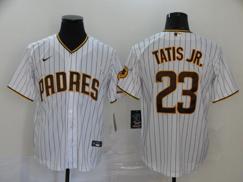 San Diego Padres Fernando Tatis #23 2020 Mlb White Jersey