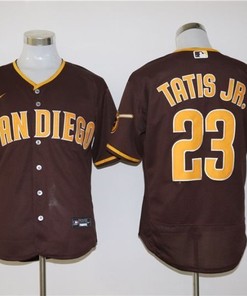 San Diego Padres Fernando Tatis Jr. #23 Mlb 2020 Brown Jersey