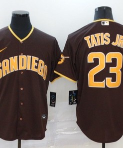 San Diego Padres Fernando Tatis Jr. #23 Mlb 2020 Brown Jersey