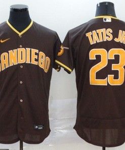 San Diego Padres Fernando Tatis Jr. #23 Mlb 2020 Brown Jersey