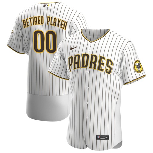 San Diego Padres Home Pick-a-player Retired Roster Authentic Jersey - White Custom Jerseys Mlb
