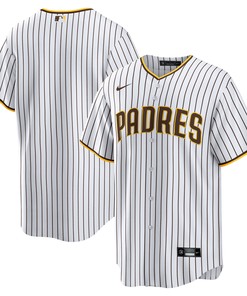 San Diego Padres Home Replica Team Jersey White Mlb