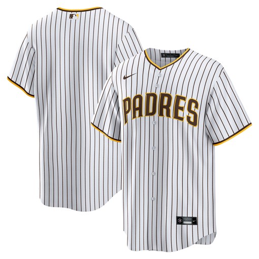 San Diego Padres Home Replica Team Jersey White Mlb