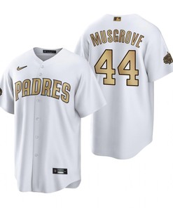 San Diego Padres Joe Musgrove White 2022-23 All-Star Game Jersey