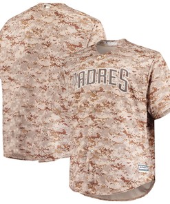 San Diego Padres Majestic Alternate Official Team Jersey - Camo Mlb