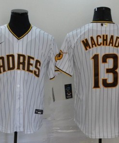 San Diego Padres Manny Machado 13 2020 Mlb White Jersey