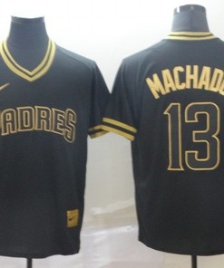San Diego Padres Manny Machado #13 Mlb 2020 Black Jersey