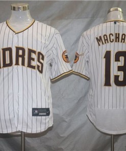San Diego Padres Manny Machado #13 Mlb 2020 White Jersey