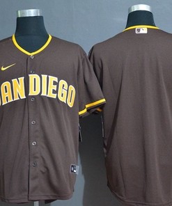 San Diego Padres Mlb 2020 Brown Jersey