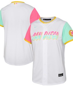 San Diego Padres Toddler 2022 City Connect Replica Team Jersey - White Mlb