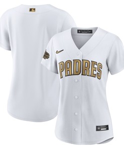 San Diego Padres Womens 2022 Mlb All-star Game Replica Blank Jersey - White Mlb
