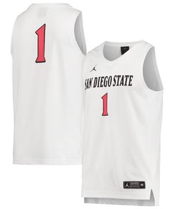 San Diego State Aztecs Team Basketball Jersey - Men White