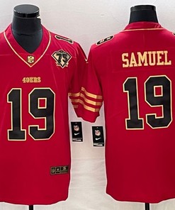 San Francisco 49ers #19 Deebo Samuel Jersey - Red