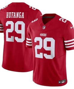 San Francisco 49ers #29 Talanoa Hufanga Vapor Fuse Limited Jersey - Scarlet